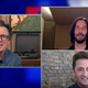 Stephen Colbert, Keanu Reeves, Alex Winter
